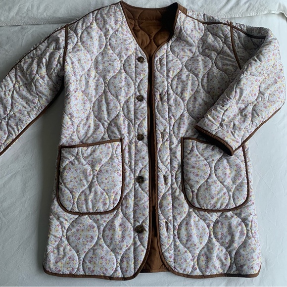 Floral Quilted Jacket (Reversible) - Picture 4 of 11